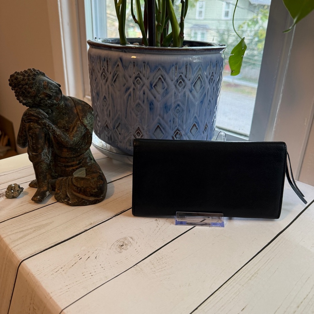Balenciaga | Le City Long Wallet in Black Arena Storico Lambskin - Picture 2 of 13